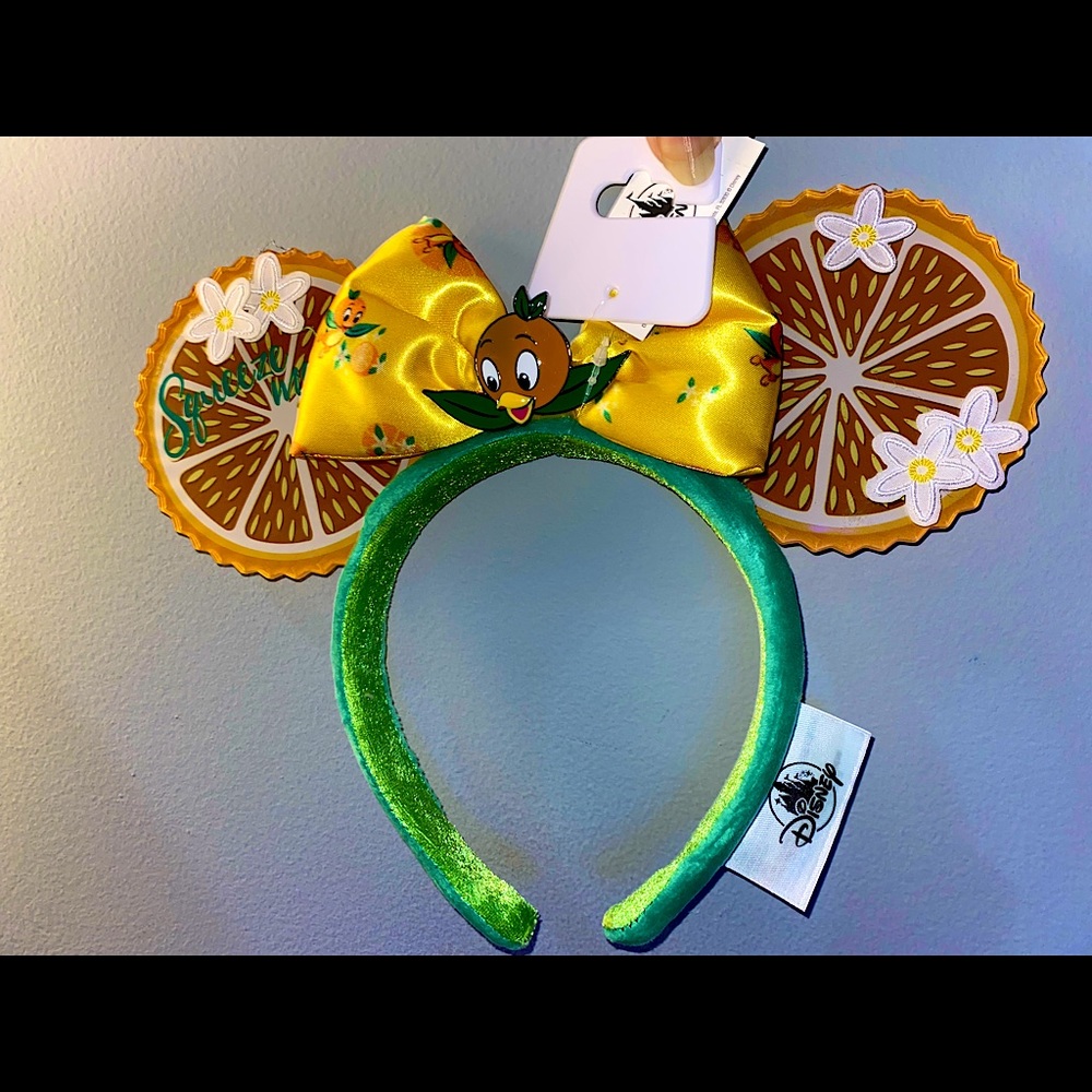 Orange Bird Disney Epcot Flower & Garden Festival Special Ed Ears Headband